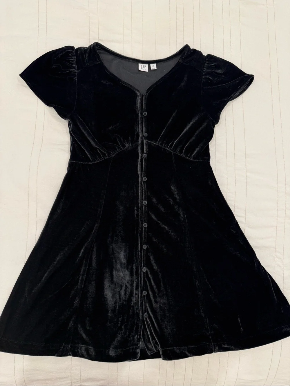 GAP black velvet